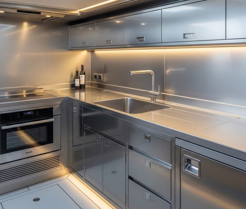 Kısıtlı Alan, Maksimum Verim: Gemi Mutfağı Yerleşim Planında Alan Tasarrufu Sağlayan Çözümler